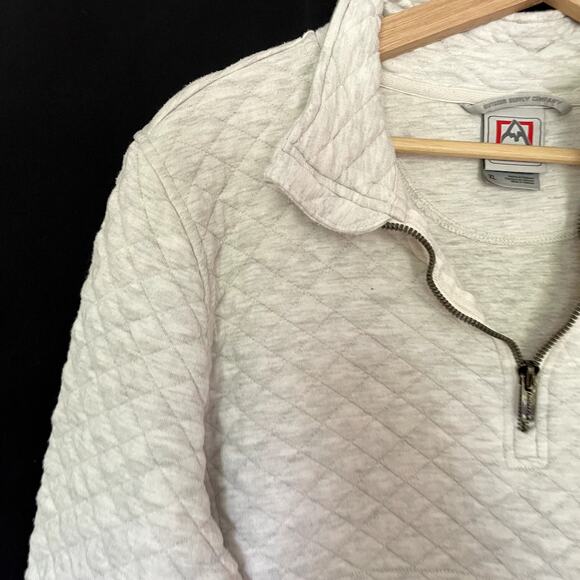 Avalanche 3/4 sleeves pullover sweater fleece women's size XL casual warm - Picture 2 of 8